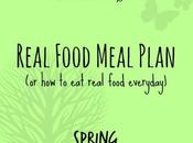 Real Food Meal Plan Spring