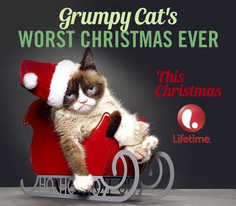 Grumpy Cat Christmas poster