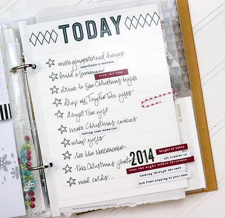 Project Life® meets Stampin' Up!® in my December planner!