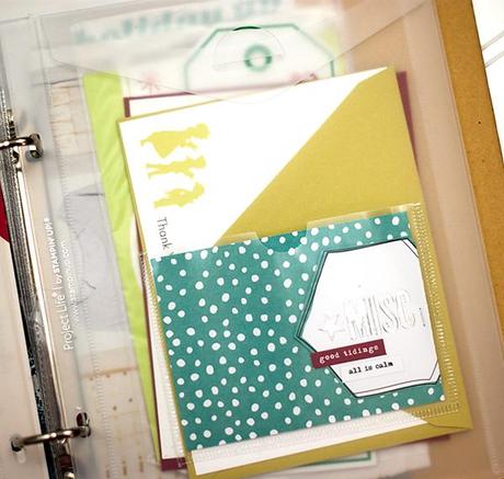 Project Life® meets Stampin' Up!® in my December planner!