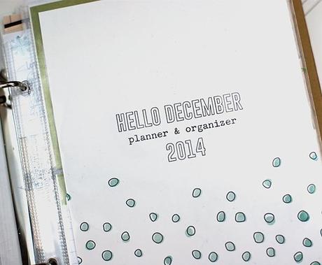 Project Life® meets Stampin' Up!® in my December planner!