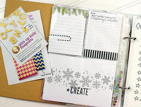 Project Life® meets Stampin' Up!® in my December planner!