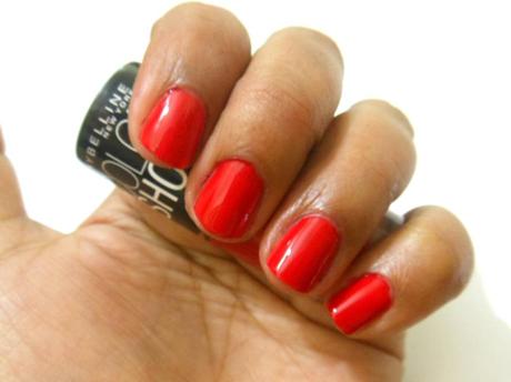 Maybelline Color Show Bright Sparks (708) Power of Red | Day 8