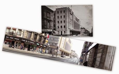 More pictures merging past and present views of Bordeaux