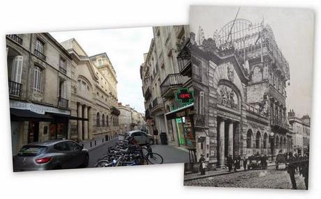 More pictures merging past and present views of Bordeaux