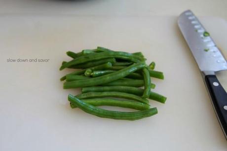 fresh green bean casserole