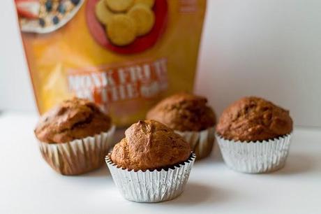 Delicious Pumpkin Muffins Using Monk Fruit In The Raw