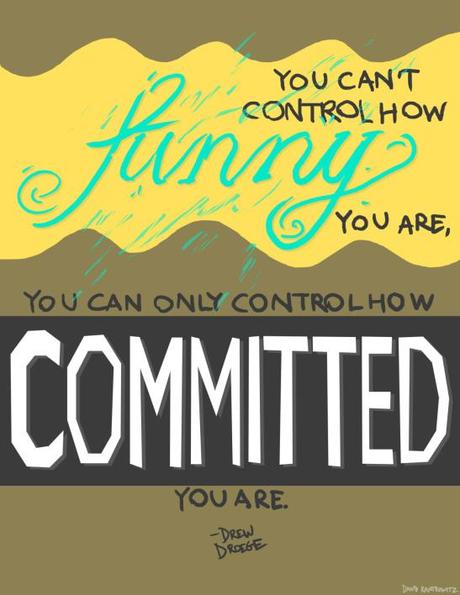 funny vs committed