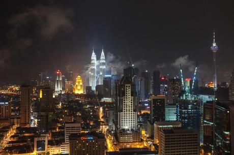 KL by night.