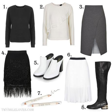 Picks Of The Week: 01/12 ft. Topshop Monochrome