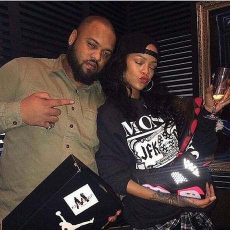 Rihanna Celebrates Bang Bang’s Bday in NYC
