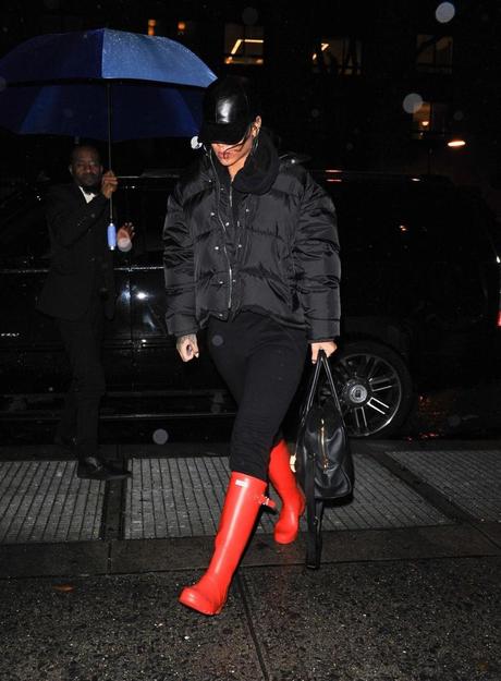 Rihanna Celebrates Bang Bang’s Bday in NYC