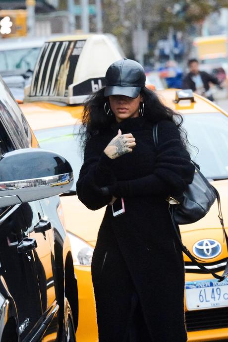 Rihanna Celebrates Bang Bang’s Bday in NYC
