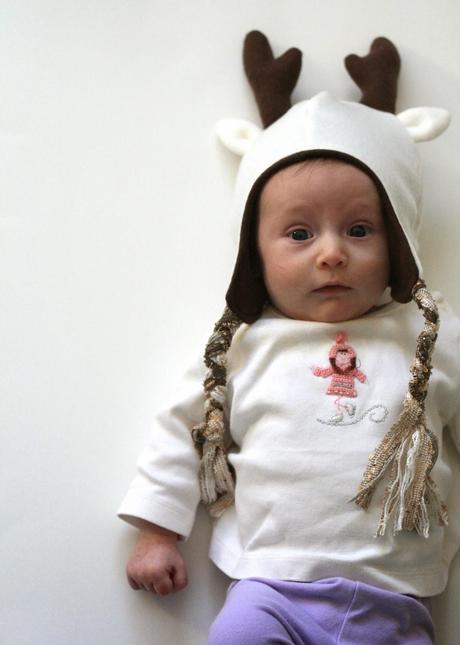 1st Day of Bloggy Christmas: DIY Reindeer Hat Tutorial