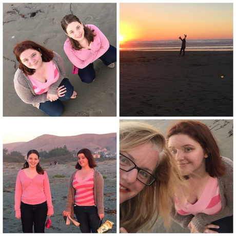 Sunset with my girls on Friday was heavenly AND QUICK! I even sneaked in a mother-daughter selfie.
