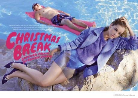 BARBARA PALVIN FOR L’OFFICIEL PARIS SHOOT