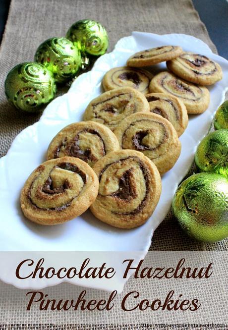 Chocolate Hazelnut Pinwheel Cookies #HolidayMadeSimple #ad
