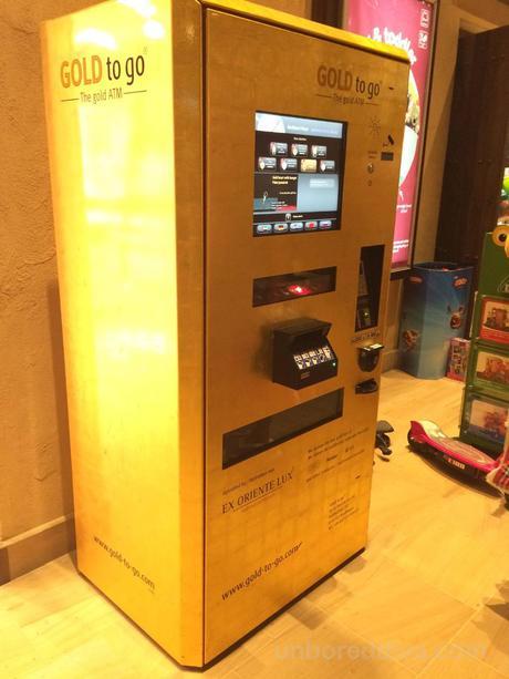 An ATM for gold bars. Of course.