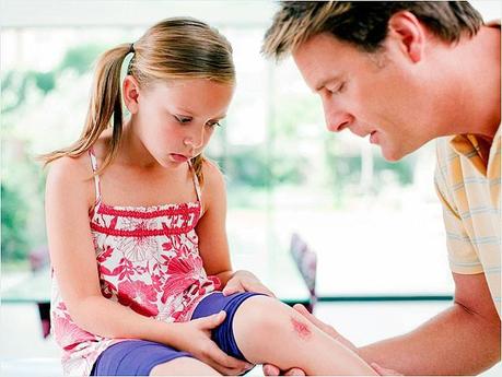 How to treat cuts and scrapes