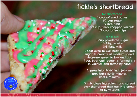 2nd Day of Bloggy Christmas: Fickle's Shortbread