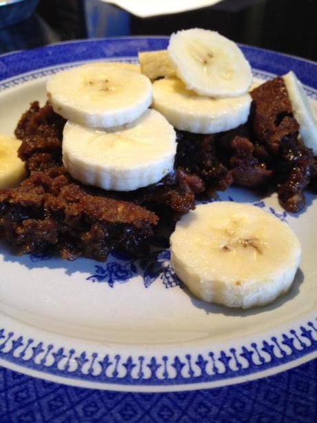 pumpkin molasses cran pancakes