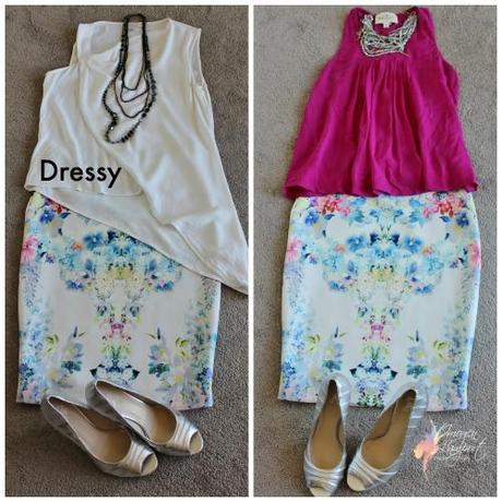 Dressy Floral Skirt