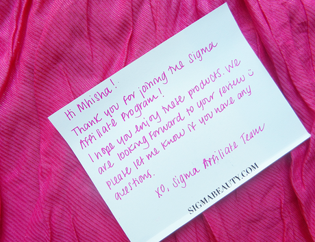 Sigma Affiliate Haul