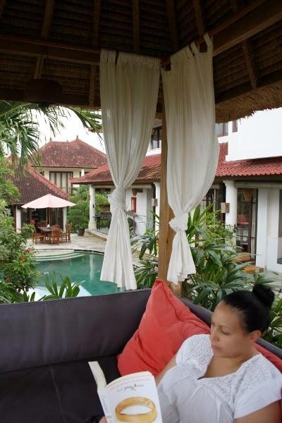 Relaxing in Bali
