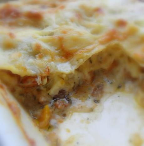 Roasted Butternut Squash Lasagne