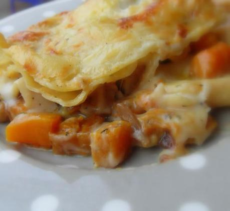 Roasted Butternut Squash Lasagne