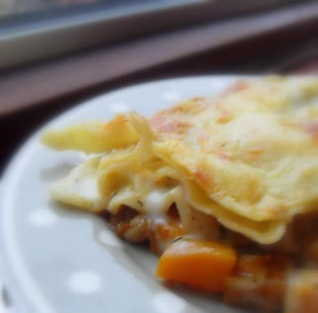 Roasted Butternut Squash Lasagne