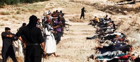 ISIS mass murder of Iraqi troops