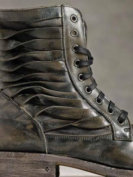 Twisted All Up:  John Varvatos Simmons Twisted Lace Boot