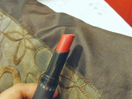 Holiday Reds - Prestige Cosmetics Color Persist Lipstick in Returning Rouge
