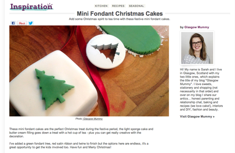 Mini Fondant Christmas Cakes at Wayfair