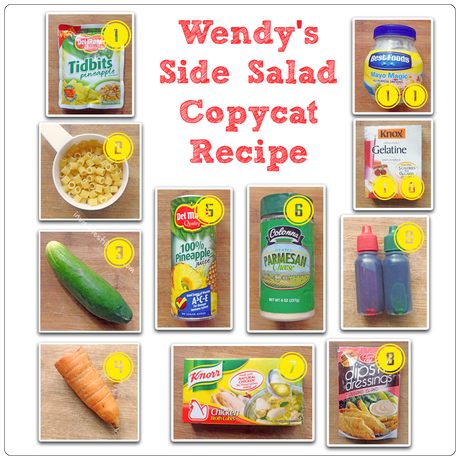 Wendy's Side Salad Copycat Recipe