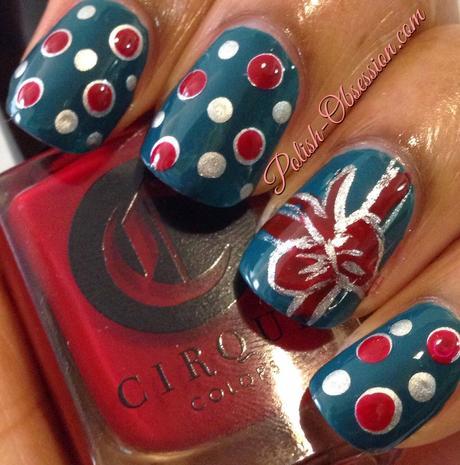 Christmas Nail Art with Cirque Metropolis