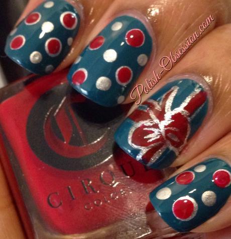 Christmas Nail Art with Cirque Metropolis