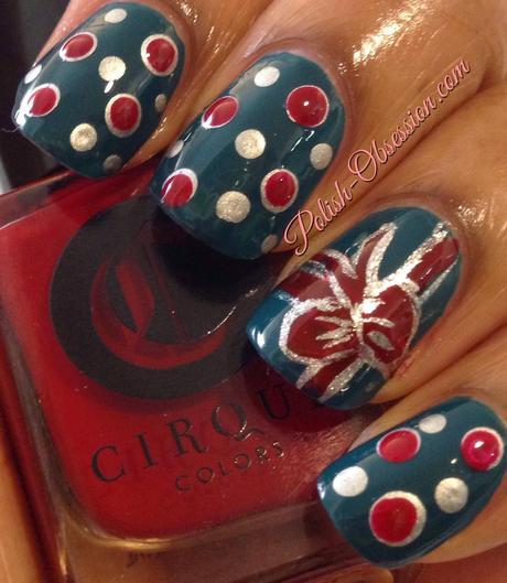 Christmas Nail Art with Cirque Metropolis