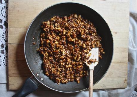 Pecan Pie Style Candied Walnuts 