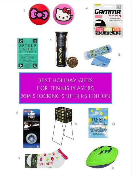 Best Holiday Gifts for Tennis Players - 2014 Stocking Stuffers