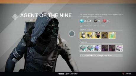 Xur location and inventory for December 5, 6
