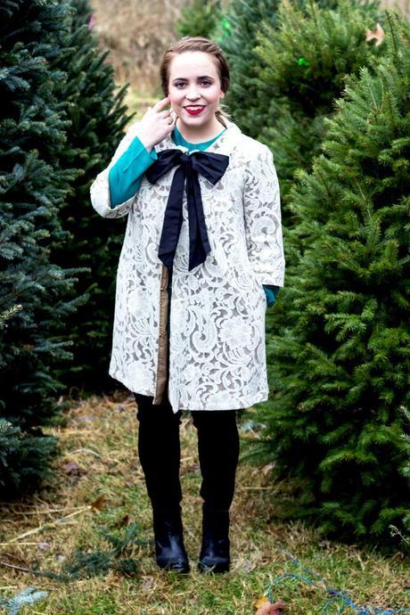 Vintage Holiday Fashion // Freebird, Paige Denim, & Zappos