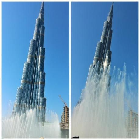 The dancing fountains