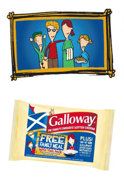 Magic Mealtime Moments with Galloway Cheddar