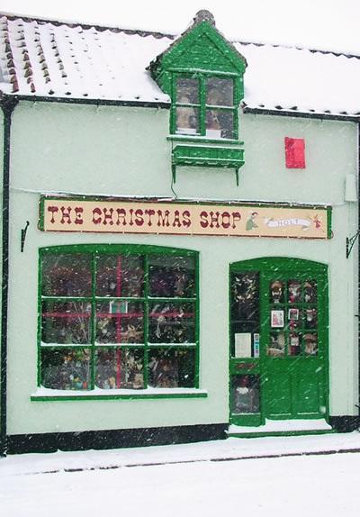 the christmas shop