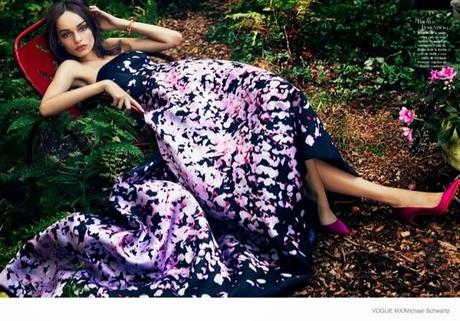 LUMA GROTHE FOR VOGUE MEXICO BY MICHAEL SCHWARTZ