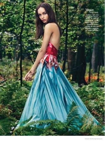 LUMA GROTHE FOR VOGUE MEXICO BY MICHAEL SCHWARTZ