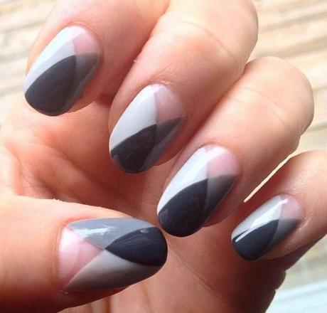 shades of gray manicure