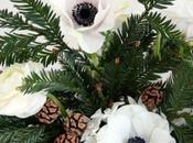 Sunday Bouquet: Winter Whites Evergreens